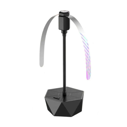 Wiederaufladbarer Fliegenventilator für Tische