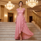 Elegantes Spitzen-Abendkleid