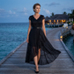 Elegantes Spitzen-Abendkleid