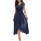Elegantes Spitzen-Abendkleid