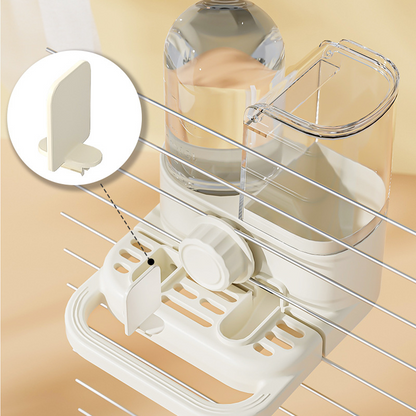 📢📢50% RABATT !! ⏰2-in-1 Automatischer Vogelfutterautomat und Wasserspender für Käfige