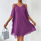 🍃🌸 LIMITIERTES ANGEBOT 50% RABATT! 👗 Vielseitiges Kleid mit V-Ausschnitt und schulterfreiem Design – Weich und bequem – Mühelos von Tag zu Nacht.