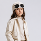 SunShield Pilotenmütze mit Schutzbrille