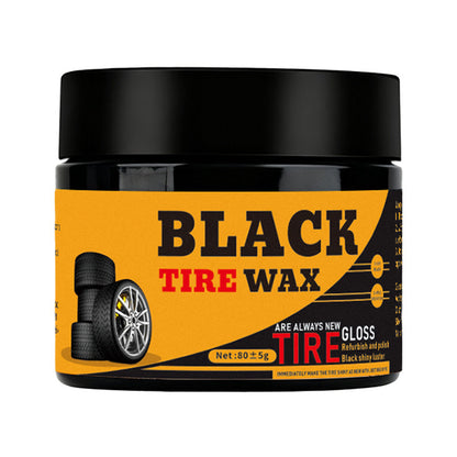🚗 BLITZANGEBOT: 50% RABATT! ✨ Reifenrestaurierungswachs – 80g – Wasserbasierte Formel & Hochglanzfinish für Autos & Motorräder 🏍️