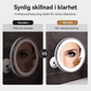 ⏳🔥NUR FÜR KURZE ZEIT 50 % RABATT! ⏰💄10-fach vergrößernder Kosmetikspiegel – LED-Licht & Saugnapf für Make-up und Hautpflege