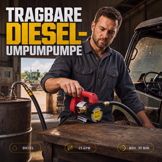 📢📢40% RABATT !!⏰Tragbare Diesel-Transferpumpe