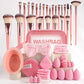 💝✨50% RABATT! All-in-One-Set mit Make-up-Pinseln und -Schwämmchen