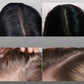 Wasserfester Haar- und Bart-Füllstift – Sofortige Abdeckung grauer Haare, Kammapplikator – Wasserfest und langanhaltend – 20 g – Schwarz, Dunkelbraun oder Braun! -Gcom