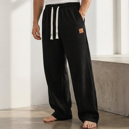 👖💨 Herren Casual Weite Bein Jogginghose – 50% RABATT! Weiches Gewebe, entspannter Schnitt, verstellbarer Bund – Streetwear-Komfort für jeden Tag. 💪