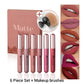 💄 50% RABATT! 💋 Flüssig-Lippenstift Set – Samtiges Matte-Finish, wasserfest & cremig – Von Nude bis kräftigem Rot – Für jeden Look ✨