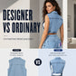 💥50 % RABATT !!🤠Damen-Jeanswestenkleid – ärmellos, mit hohem Schlitz, lange Weste im Streetwear-Stil