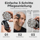 Wasserdichter elektrischer Haarschneider mit Akku