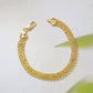 📢📢50% OFF !! ⏰14K Gold-Plated Wide Woven Mesh Bracelet