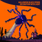 Halloween Schwarze Spinne Dekoration mit Licht