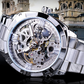 ⌚ 50% RABATT! 🦴 Skelett-Automatikuhr für Herren – Mechanisches Werk, offenes Zifferblatt & edles Design – Perfekte Kombination aus Handwerkskunst & Stil ✨