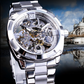⌚ 50% RABATT! 🦴 Skelett-Automatikuhr für Herren – Mechanisches Werk, offenes Zifferblatt & edles Design – Perfekte Kombination aus Handwerkskunst & Stil ✨