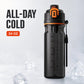 💧 Outdoor-Sport-Trinkflasche mit Sprühnebel – 2-in-1 Trink- & Kühlflasche