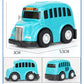 🚗 BLITZANGEBOT: 50% RABATT! 🎁 12er-Set Mini-Cartoon-Spielzeugautos – Robuster Kunststoff – Reibungsfahrzeuge für Kinder ab 3 Jahren 🏎️