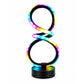 Moderne Doppelhelix-Tischlampe