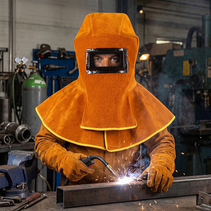📢📢40% RABATT !!⏰Hochleistungs-Schweißmaske mit Hals- und Schulterabdeckung