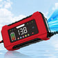 12V 6A Intelligentes Autobatterie-Ladegerät mit LCD-Display