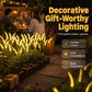 Solar Foxtail Grass Decorative Garden Lights