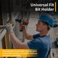 🔧 BLITZANGEBOT: 50% RABATT! Universeller Bithalter für Akkubohrschrauber – Rutschfeste Befestigung & 8/16 Steckplätze für effizientes Arbeiten in der Höhe ⏰✨