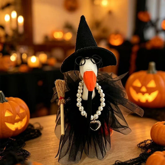 ✨ JETZT 50 % RABATT! !✨Halloween Veranda-Gans Hexenkostüm-Set