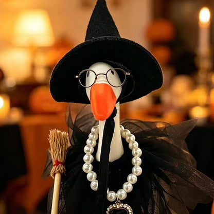 ✨ JETZT 50 % RABATT! !✨Halloween Veranda-Gans Hexenkostüm-Set