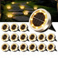 ⏳Zeitlich begrenztes Angebot⏳ Solar-Gartenleuchten mit stimmungsvollen Lichtakzenten im 4er-Pack