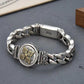 📿 50% RABATT! ✨ Rotierendes Vintage-Vajra-Armband für Herren – Sanft rotierendes Mittelstück, galvanisiertes Kupfer-Finish & Vintage-inspirierte Textur – Mutiges Statement-Style 💪