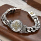 📿 50% RABATT! ✨ Rotierendes Vintage-Vajra-Armband für Herren – Sanft rotierendes Mittelstück, galvanisiertes Kupfer-Finish & Vintage-inspirierte Textur – Mutiges Statement-Style 💪