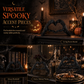 💀 50% RABATT! 🎃 Skelett-Figur – Gotische Herz-Handgeste, handbemalte Knochendetails & robuste Harzkonstruktion – Gruselige Schreibtisch- & Regaldekoration ✨