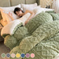 🍂 50% RABATT! 🛋️ Plüschdecke – Verdickt, superweich & kuschelig warm ✨