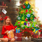 🎁 50% RABATT! 🎄 DIY-Filz-Weihnachtsbaum-Set – kleberfrei, wiederverwendbar & für Kleinkinder geeignet