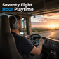 🚚 Bluetooth-Headset für Lkw-Fahrer: ENC-Geräuschunterdrückung, flexibles Bügelmikrofon, 78 Std. Laufzeit, leicht