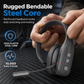 🚚 Bluetooth-Headset für Lkw-Fahrer: ENC-Geräuschunterdrückung, flexibles Bügelmikrofon, 78 Std. Laufzeit, leicht