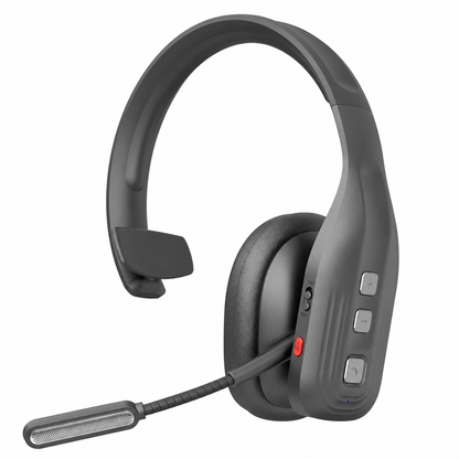 🚚 Bluetooth-Headset für Lkw-Fahrer: ENC-Geräuschunterdrückung, flexibles Bügelmikrofon, 78 Std. Laufzeit, leicht