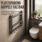 🛁50 % RABATT🧺Doppelt klappbares Handtuchregal, saugmontiert rostfrei, bohrfrei platzsparend für das Bad