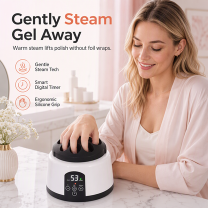 36W Elektrischer Dampf-Nagellackentferner – Professionelles Gerät für Gel- und Acrylnägel