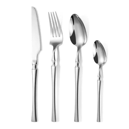 🍴 50% RABATT! ✨ Edelstahl-Besteckset – 304 Steel, 5 Finishes & 4/24 Teile ✨