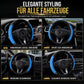 ✨ 50% RABATT! 💎 Strass-Lenkradbezug aus PU-Leder – Elegante Steppoptik & funkelnde Details 🚗