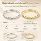 🌀 50% RABATT! 🌟 Endless Mobius-verschlungener Bangle – glatter, gleitbarer verstellbarer Verschluss & doppelt strukturierter hochwertiger Glanz 💫