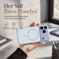 📱 NUR FÜR KURZE ZEIT 50% RABATT! ✨ Magnetische, matte, galvanisierte Handyhülle – mit großem Fenster, Vollschutz und schlankem Design 🛡️
