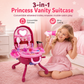 🎀 50% RABATT! 🧳 Schminkkoffer für Kinder – Tragbar & Rollenspiel-Set für Mädchen ✨