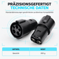 🔥50% RABATT!! 📢 🔌 J1772 auf NACS EV-Adapter – schalten Sie Tausende von Level 1- und 2-Ladestationen für Ihren Elektrofahrzeug mit NACS-Schnittstelle frei, UL-zertifiziert und handschuhfachfertig ✨