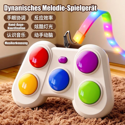 📢📢 50% RABATT!! ⏰ Tragbares leuchtendes Memory-Spiel für Kinder – musikalisches elektronisches Spielzeug mit zwei Spielmodi