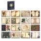 📖 Begrenzte Zeit 50% Rabatt 🌹 Hardcover-Notizbuch im Vintage-European-Stil mit geprägtem Einband, Goldfolien-Akzenten und farbig illustrierten Seiten
