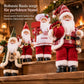 📢📢 50% RABATT!! ⏰ Dekorative stehende Weihnachtsmann-Weihnachtstasche, Weihnachtsmann-Puppe, festlicher Tischornament