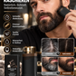 Wasserfester Haar- und Bart-Füllstift – Sofortige Abdeckung grauer Haare, Kammapplikator – Wasserfest und langanhaltend – 20 g – Schwarz, Dunkelbraun oder Braun! -Gcom